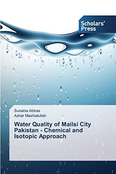 portada Water Quality of Mailsi City Pakistan - Chemical and Isotopic Approach