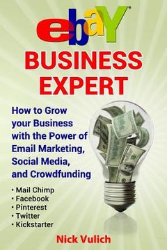 portada Ebay Business Expert: How to Grow Your Business with the Power of Email Marketing, Social Media, and Crowdfunding with Kickstarter (en Inglés)
