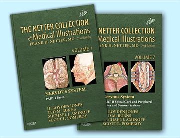portada the netter collection of medical illustrations - nervous system package: 2-volume set (en Inglés)