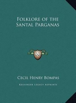 portada folklore of the santal parganas (en Inglés)