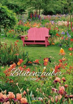 portada Blütenzauber 2025: Wandkalender mit Fotos von Wunderschönen Blumenparadiesen. Format 23,5 x 33,5 cm.