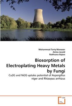 portada biosorption of electroplating heavy metals by fungi (en Inglés)