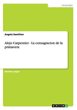portada Alejo Carpentier - la Consagracion de la Primavera