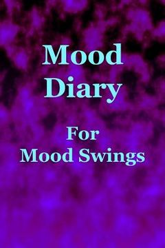 portada Mood Diary for Mood Swings: Purple Clouds Background (en Inglés)