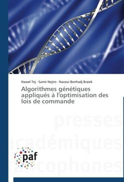 portada Algorithmes génétiques appliqués à l'optimisation des lois de commande