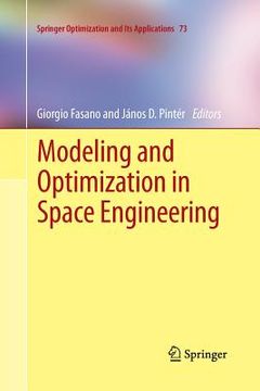 portada Modeling and Optimization in Space Engineering (en Inglés)