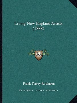 portada living new england artists (1888) (en Inglés)