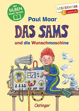 portada Das Sams und die Wunschmaschine: Mit Silben Lesen Lernen. 2. Lesestufe (Lesestarter) (in German)