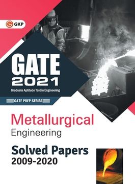 portada GATE 2021 Metallurgical Engineering Solved Papers (2009-2020) (en Inglés)