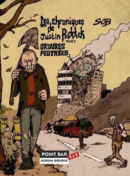 portada Les Chroniques de Justin Riddick - tomes 3&4 (en Francés)