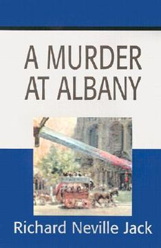 portada a murder at albany (en Inglés)