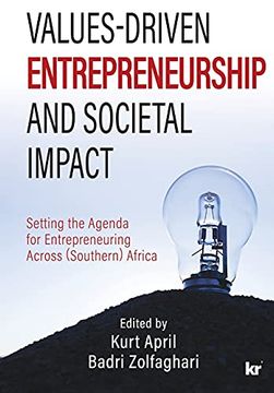portada Values-Driven Entrepreneurship and Societal Impact: Setting the Agenda for Entrepreneuring Across (Southern) Africa (en Inglés)
