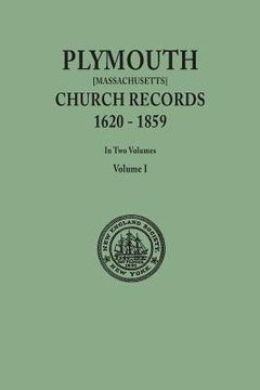 portada Plymouth Church Records, 1620-1859 [Massachusetts]. in Two Volumes. Volume I