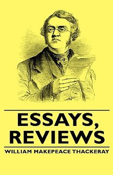 portada essays, reviews (en Inglés)