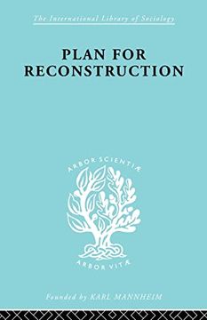portada Plan for Reconstruction (in English)