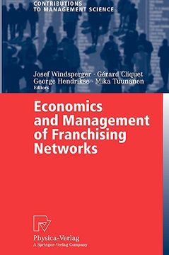 portada economics and management of franchising networks