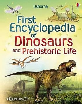 portada first encyclopedia of dinosaurs and prehistoric life (in English)