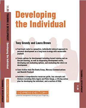 portada Developing the Individual (Expressexec) (in English)
