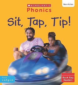 portada Scholastic Phonics for Little Wandle: Sit, Tap, tip (Set 1). Decodable Phonic Reader for Ages 4-6. Letters and Sounds Revised - Phase 2 (Phonics Book bag Readers Non-Fiction)