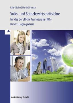portada Volks- und Betriebswirtschaftslehre für das Berufliche Gymnasium (Wg) Band 1. Baden-Württemberg