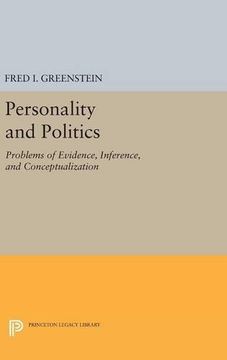 portada Personality and Politics: Problems of Evidence, Inference, and Conceptualization (Princeton Legacy Library) 