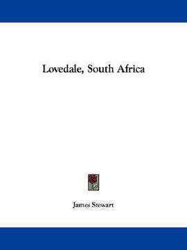 portada lovedale, south africa (en Inglés)