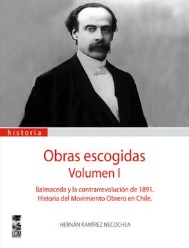 portada Obras Escogidas Vol. 1 (Hernán Ramírez Necochea)