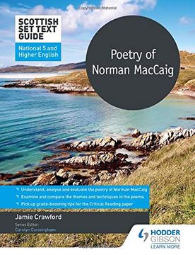 portada Scottish set Text Guide: Poetry of Norman Maccaig for National 5 and Higher English (Scottish set Text Guides) (en Inglés)