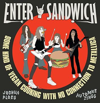 portada Enter Sandwich: Some Kind of Vegan Cooking With no Connection to Metallica (in English)