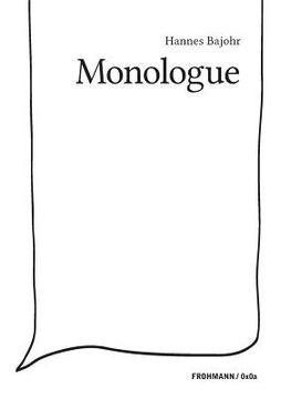 portada Monologue (in English)