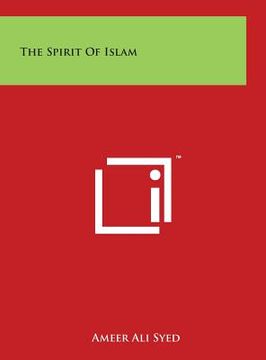 portada The Spirit Of Islam (in English)