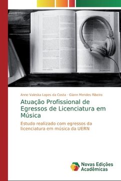 portada Atuação Profissional de Egressos de Licenciatura em Música (in Portuguese)