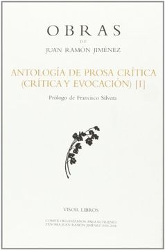 portada Antología de Prosa Crítica. Crítica y Evocación i (Obras de Juan Ramón Jimenez)
