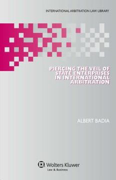 portada Piercing the Veil of State Enterprises in International Arbitration (in English)