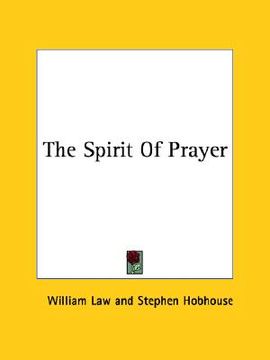 portada the spirit of prayer (in English)