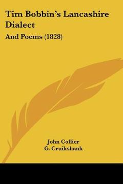 portada tim bobbin's lancashire dialect: and poems (1828) (en Inglés)