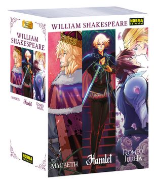 portada PACK CLÁSICOS MANGA: William Shakespeare (in Spanish)