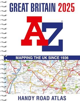 portada Great Britain a-z Handy Road Atlas 2025 (a5 Spiral)