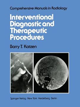 portada Interventional Diagnostic and Therapeutic Procedures (en Inglés)
