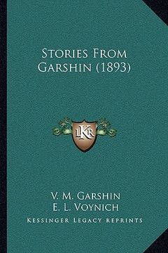 portada stories from garshin (1893) (en Inglés)