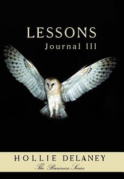 portada lessons: journal iii (in English)