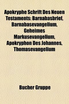 portada Apokryphe Schrift des Neuen Testaments (en Alemán)