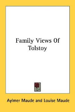 portada family views of tolstoy