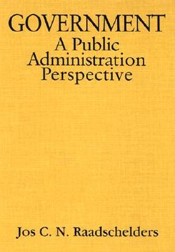 portada government: a public administration perspective (en Inglés)