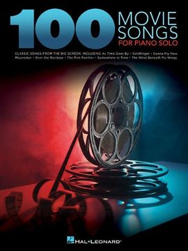 portada 100 Movie Songs for Piano Solo (en Inglés)