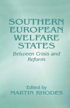 portada southern european welfare states: between crisis and reform (in English)