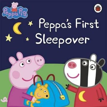 portada peppa's first sleepover storybook. (en Inglés)