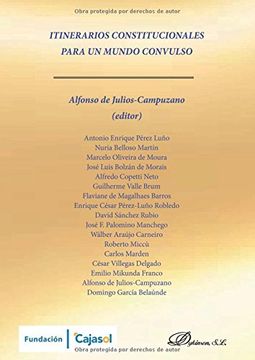 portada Itinerarios Constitucionales Para un Mundo Convulso (in Spanish)