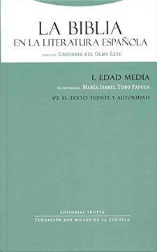 portada La Biblia en la Literatura Espanola, vol i (in Spanish)