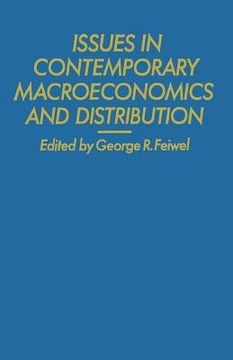 portada Issues in Contemporary Macroeconomics and Distribution (en Inglés)